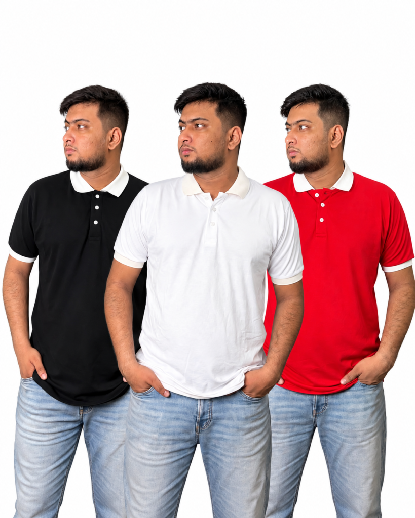 Premium 3 Polo T-Shirt Combo